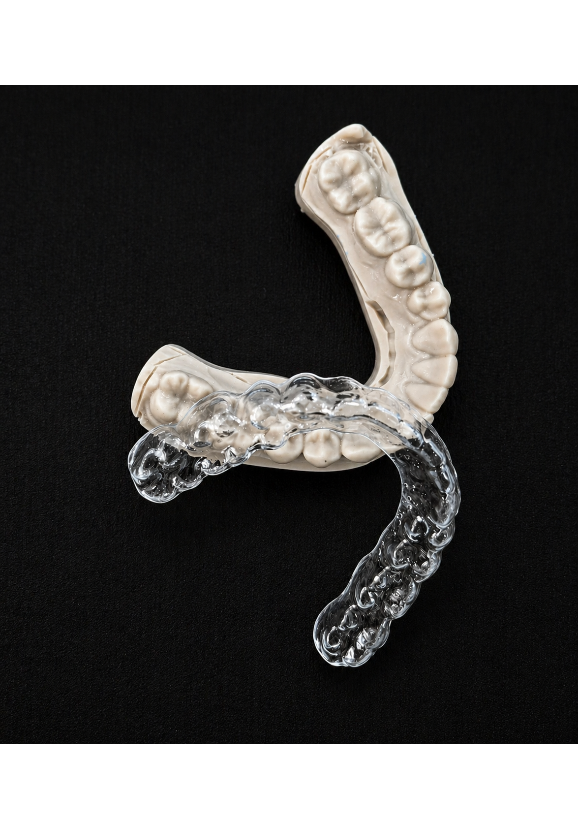 Goteiras dentárias transparentes